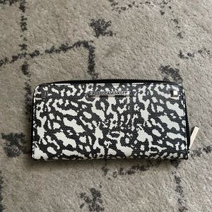 Rebecca Minkoff Snakeskin Zip Wallet